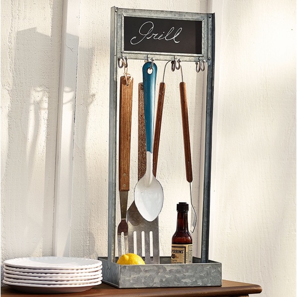 Pottery Barn Other - Pottery barn galvanized kitchen cooking storage